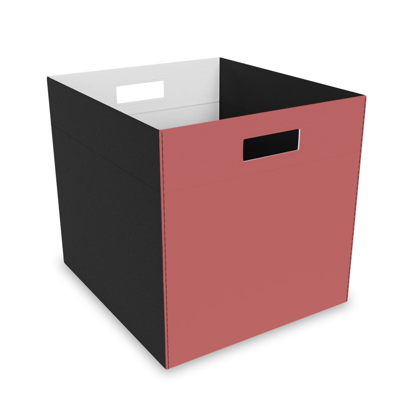Red Autumns Felt Storage Box Foldable Organizer Bin Home Storage Basket