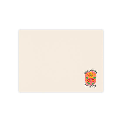 Latte Cream Find The Beauty Sticky Notes (7 Sizes Post It Notes)
