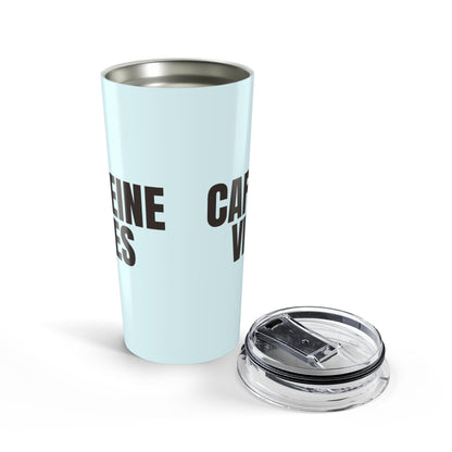 Ocean Blue Caffeine Vibes 20oz Stainless Steel Tumbler | Color Coordinated Collection