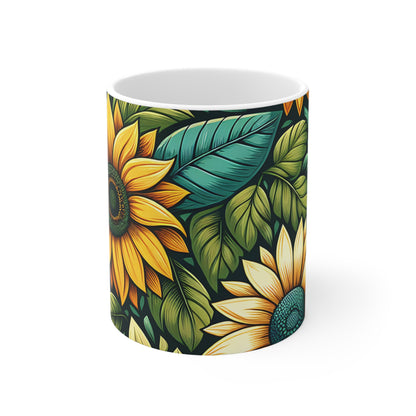 Sunflower Grove Mug