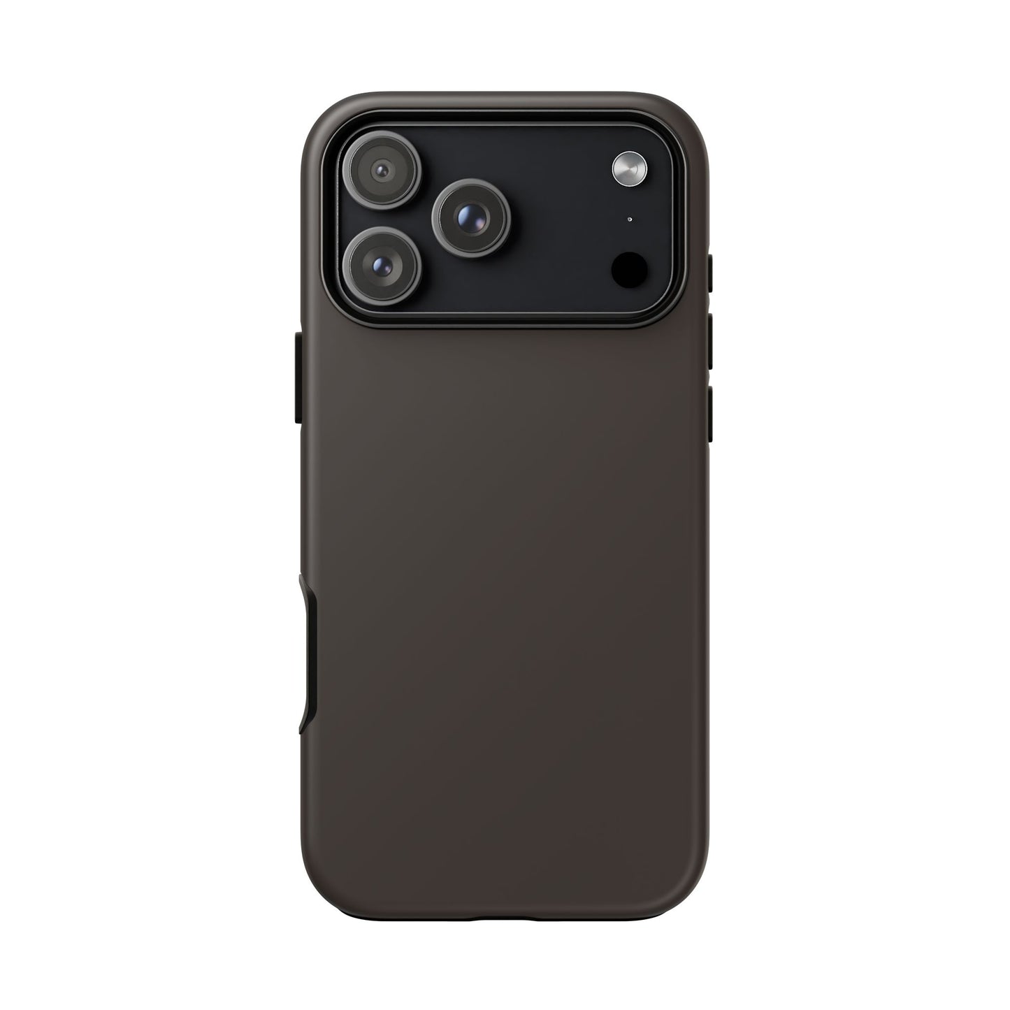 Muted Charcoal Tough Cell Phone Case Matte or Glossy Protective Case iPhone Samsung