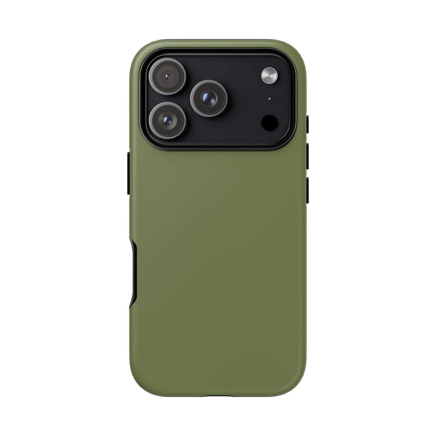 Olive Tough Cell Phone Case Matte or Glossy Protective Case iPhone Samsung