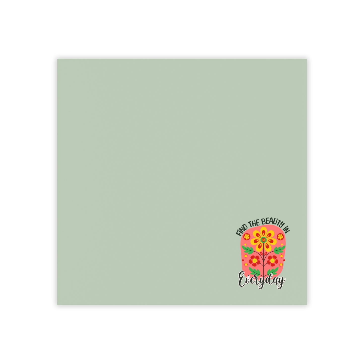Sage Find The Beauty Sticky Notes (7 Sizes Post It Notes)