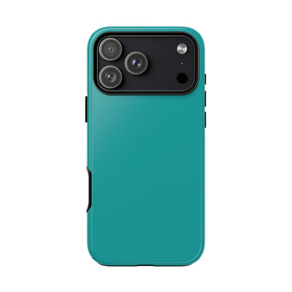 Deep Aqua Tough Cell Phone Case Matte or Glossy Protective Case iPhone Samsung