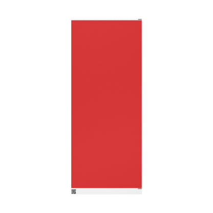 True Red Wrapping Paper Matte or Glossy Gift Wrap 3 Sizes Fine Art Paper