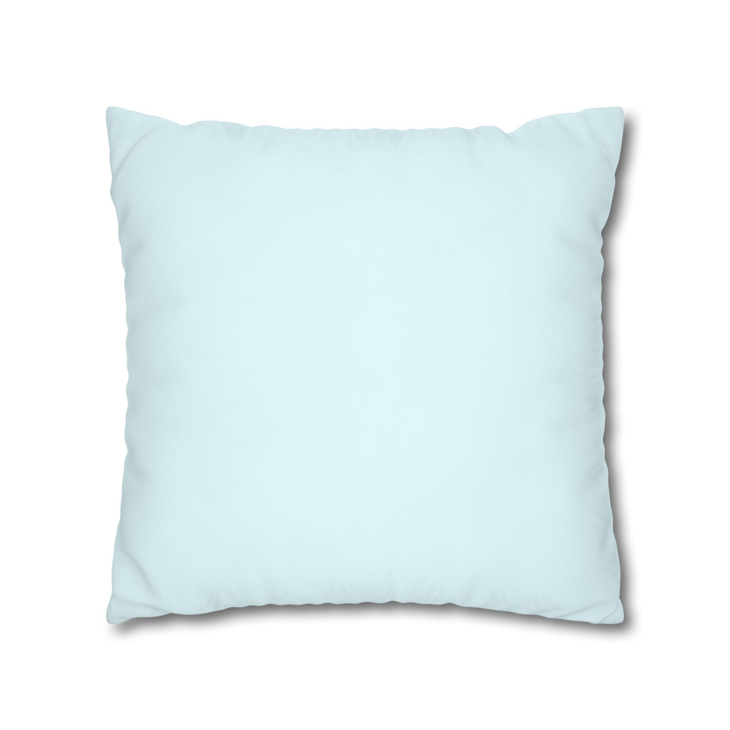 Ocean Blue Canvas Pillow Cover 20x20