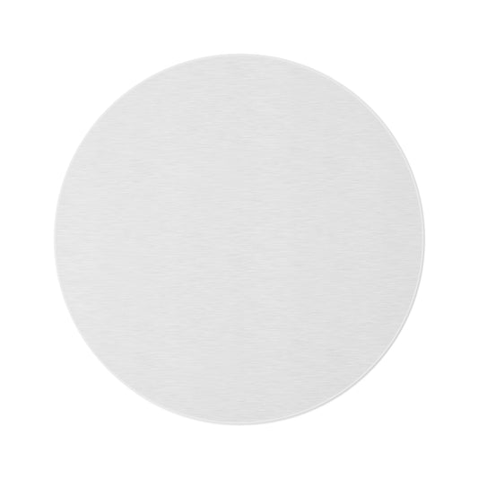 White Round Rug 60 Inch Floor Rug Minimal Home Decor Living Room Rug