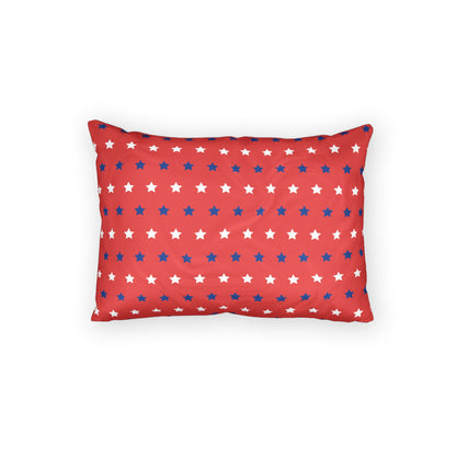 Red, White and Blue Stars Pillow Sham
