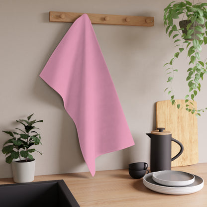 Light Pink Cotton Twill Tea Towel 18 x 30