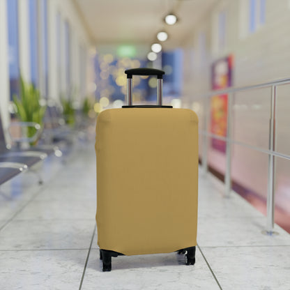 Muted Gold Luggage Cover Travel Suitcase Cover Protective Stretch Cover