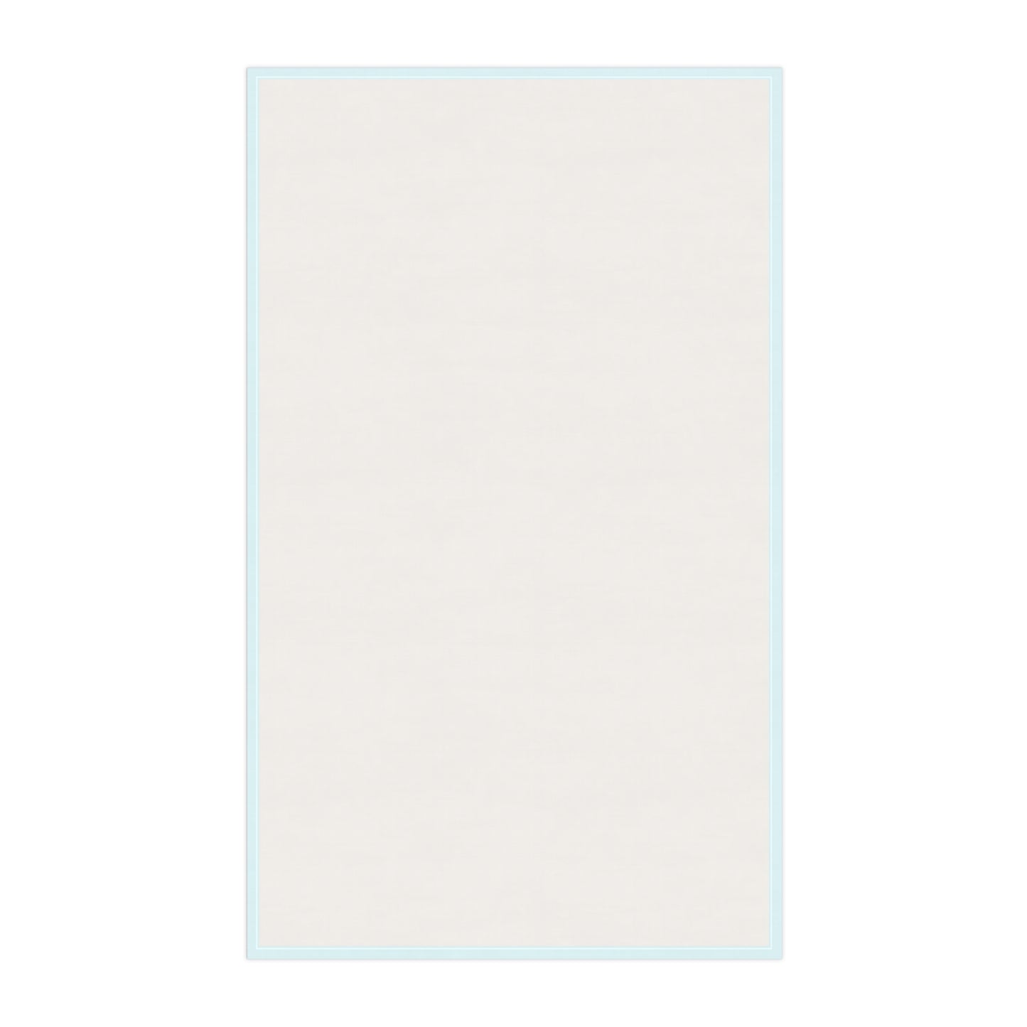 Ocean Blue Cotton Twill Tea Towel 18 x 30