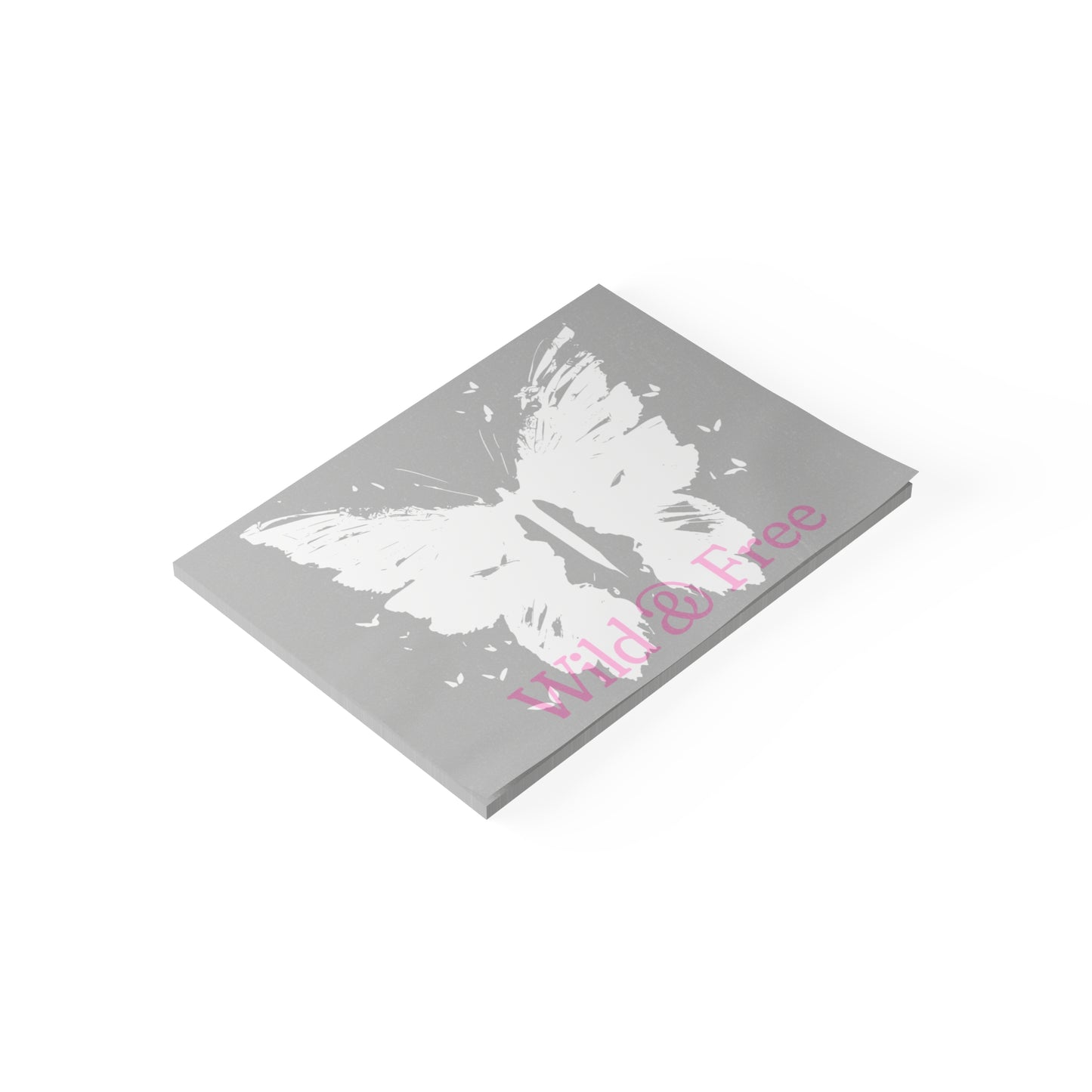 Wild and Free Sticky Notes Butterfly Post It Notes (7 Sizes)