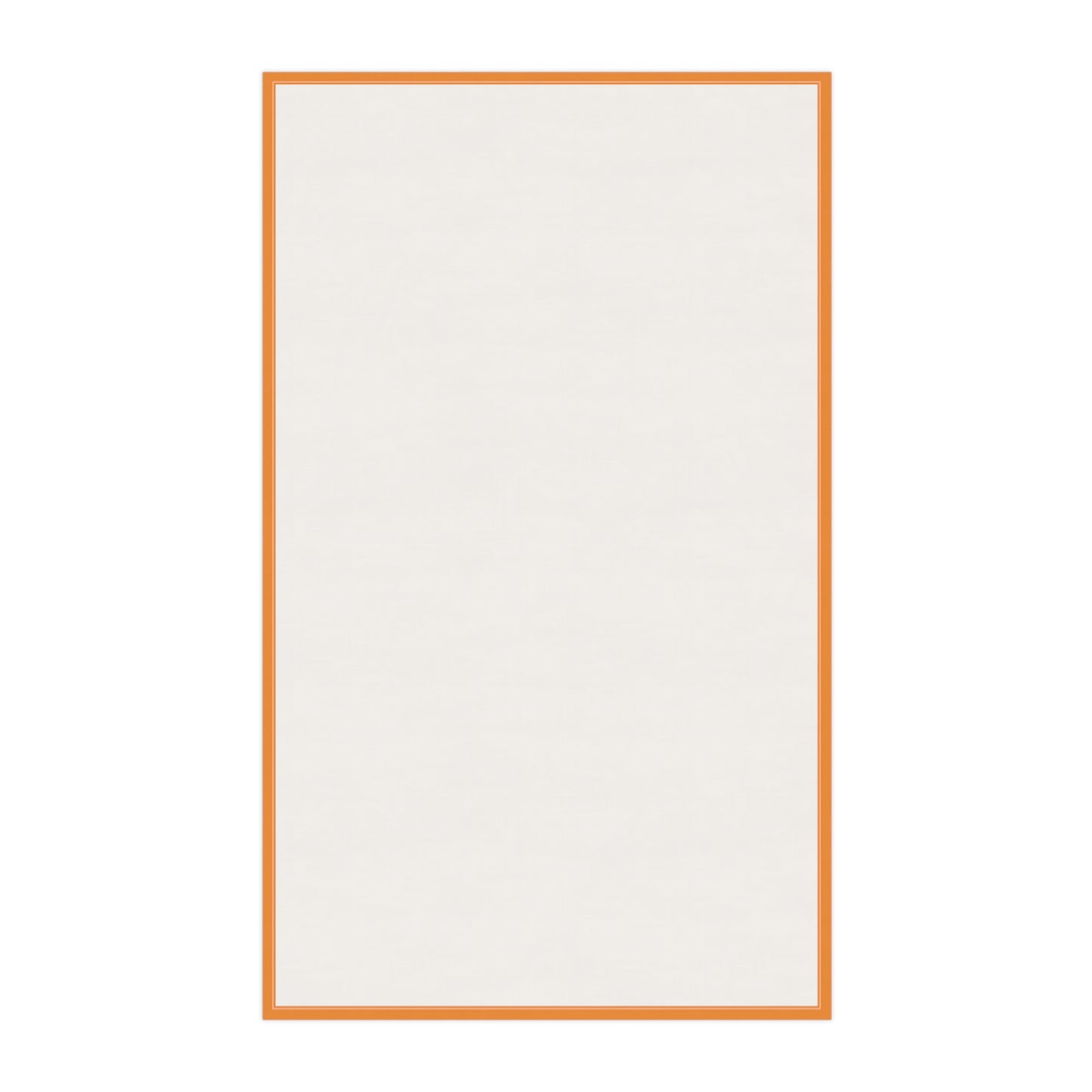 Tangerine Cotton Twill Tea Towel 18 x 30