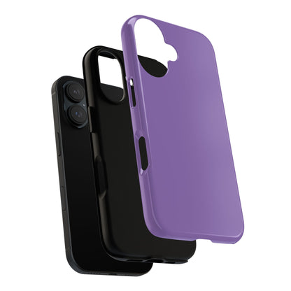 Purple Tough Cell Phone Case Matte or Glossy Protective Case iPhone Samsung
