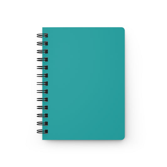Deep Aqua Spiral Lined Notebook 150 Page Journal | Coordinated Collection