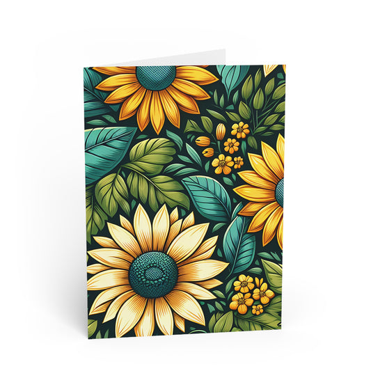 Sunflower Grove Note Card