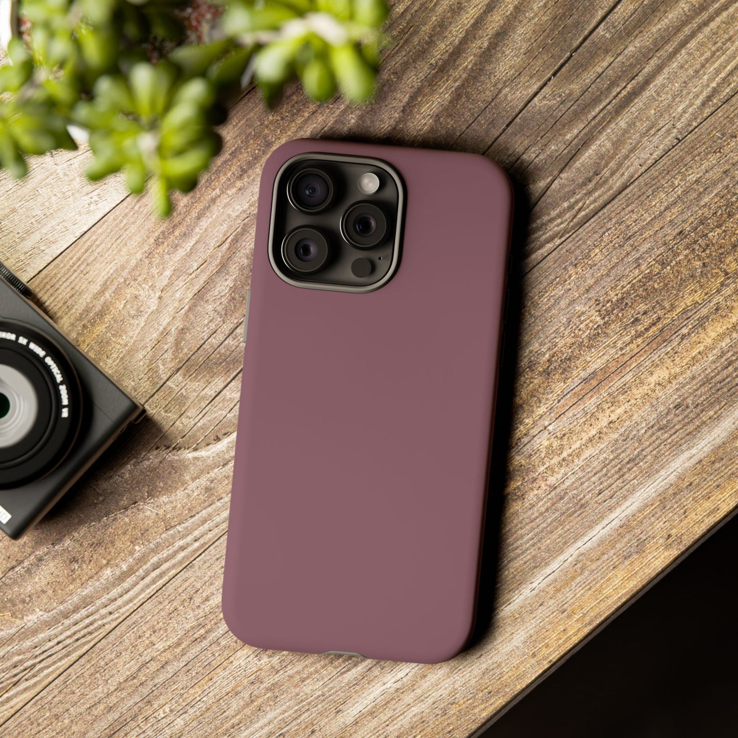 Mauve Tough Cell Phone Case Matte or Glossy Protective Case iPhone Samsung