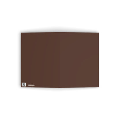 Chocolate Brown Note Card Color Coordinated Collection