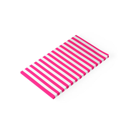 Pink Stripe Sticky Notes (7 Sizes)