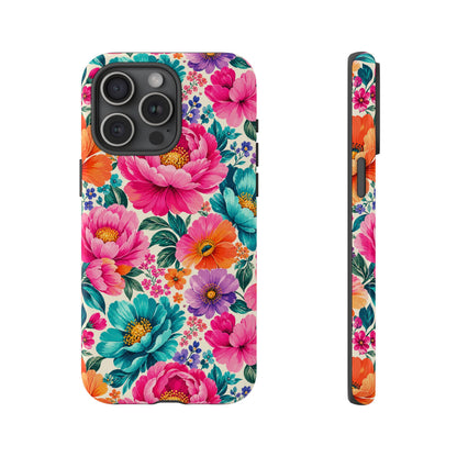 Dreamy Floral Tough Phone Case iPhone Samsung Floral Phone Cover