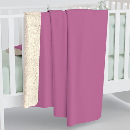Lilac Wine Sherpa Fleece Blanket Cozy Plush Throw 3 Sizes Soft Warm Blanket