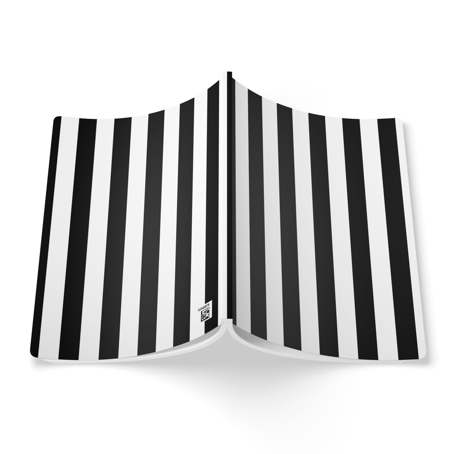 Black Stripe A5 Lined Journal, 100 or 200 pages