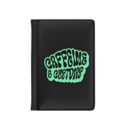 Caffeine and Customs Passport Holder