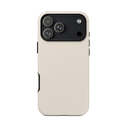 Latte Cream Tough Cell Phone Case Matte or Glossy Protective Case iPhone Samsung