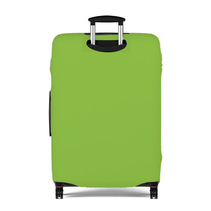 Muted Lime Luggage Cover Travel Suitcase Cover Protective Stretch Cover