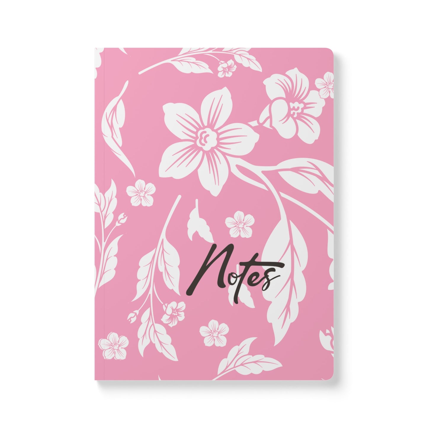 Light Pink Floral A5 Lined Journal Coordinated Collection