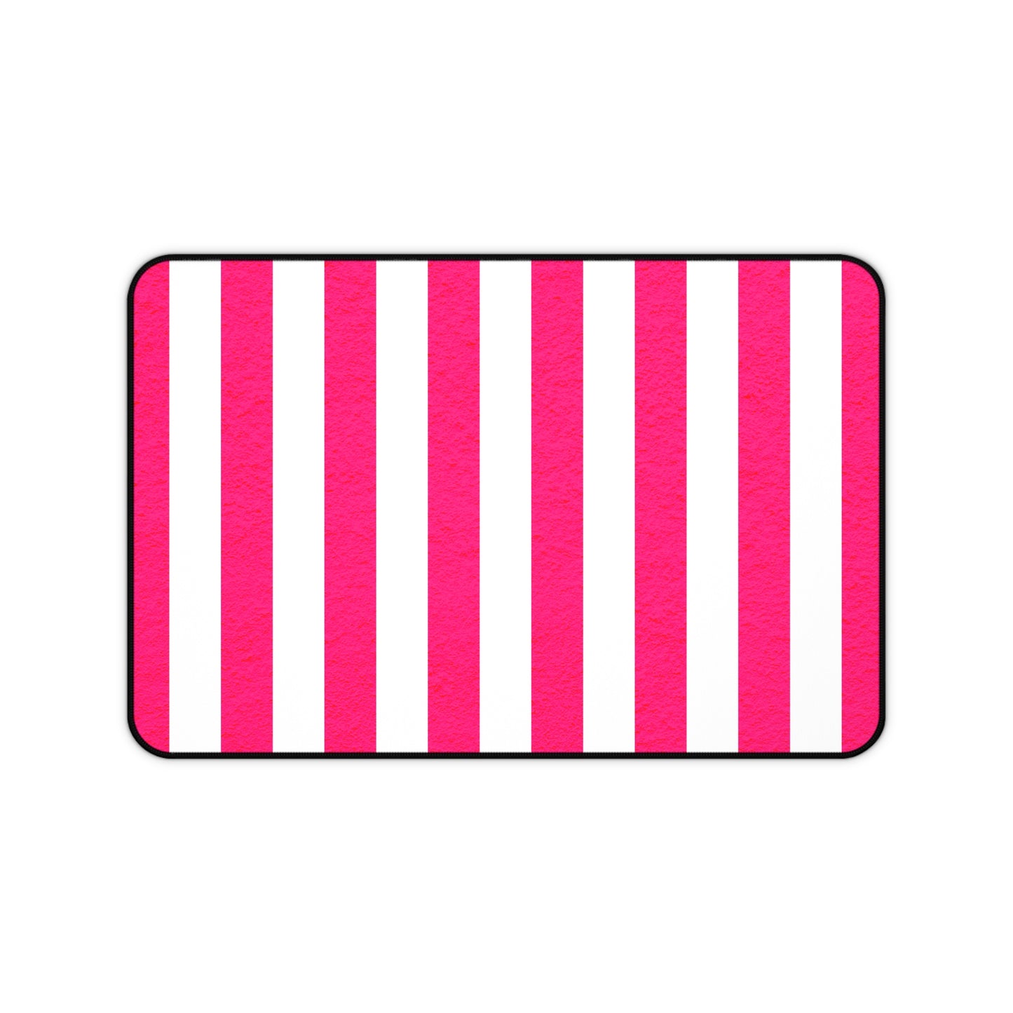 Pink Stripe Desk Mat Office Desk Decor (12/18, 12/22, 16/32)