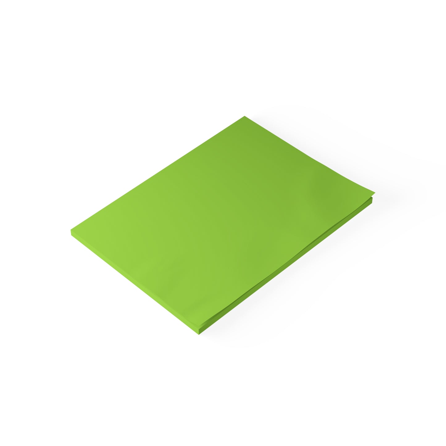 Muted Lime Post It Notes Coordinated Color Collection