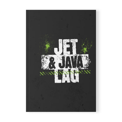 Jet Lag and Java Travel Journal A5 Softcover (EU & Europe Only)