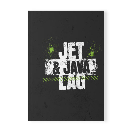 Jet Lag and Java Travel Journal A5 Softcover (EU & Europe Only)