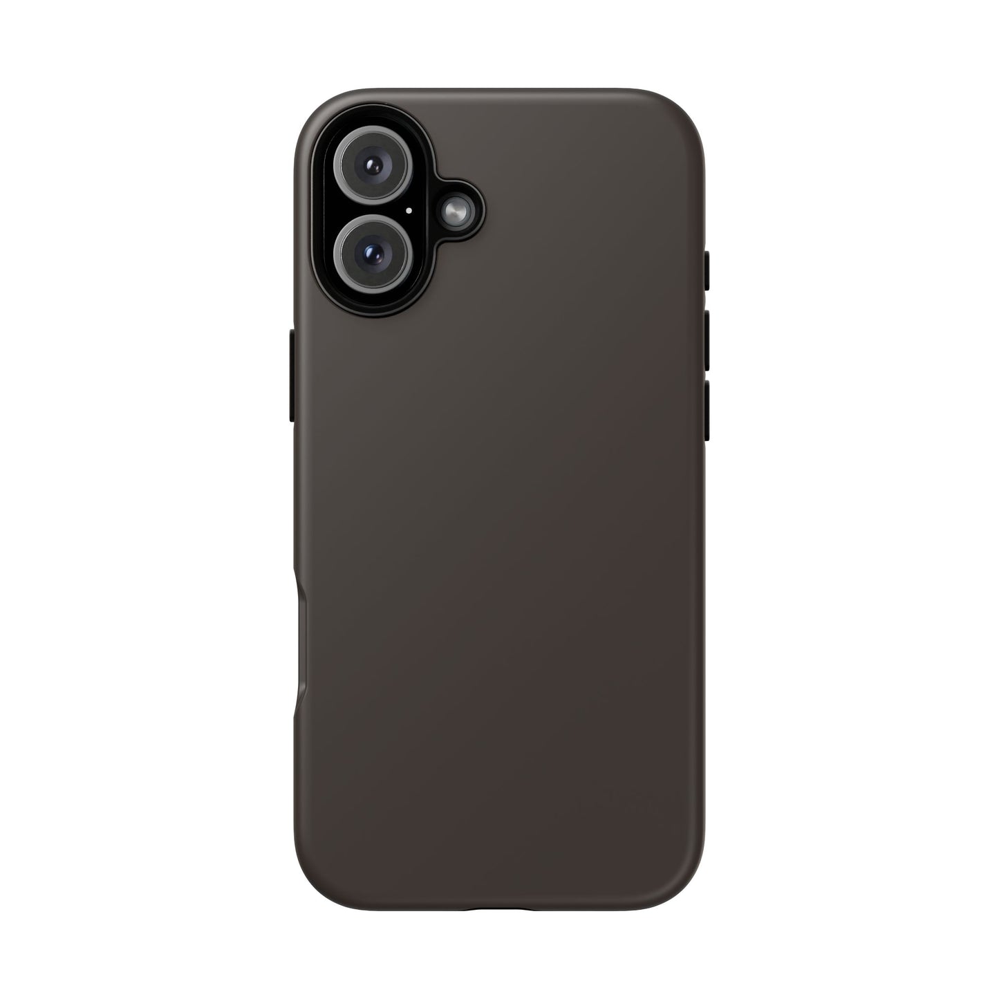 Muted Charcoal Tough Cell Phone Case Matte or Glossy Protective Case iPhone Samsung