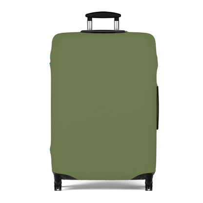 Olive Luggage Cover Travel Suitcase Cover Protective Stretch Cover