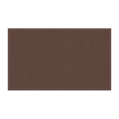 Chocolate Brown Cotton Twill Tea Towel 18 x 30