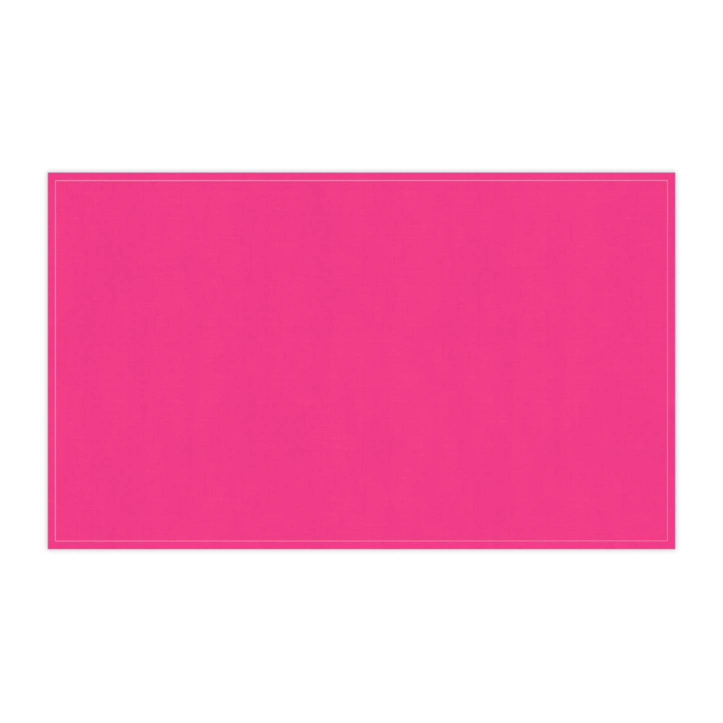 Pink Cotton Twill Tea Towel 18 x 30