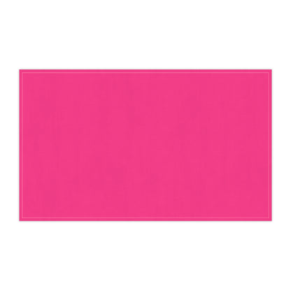 Pink Cotton Twill Tea Towel 18 x 30