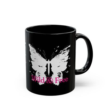 Wild & Free Butterfly Mug