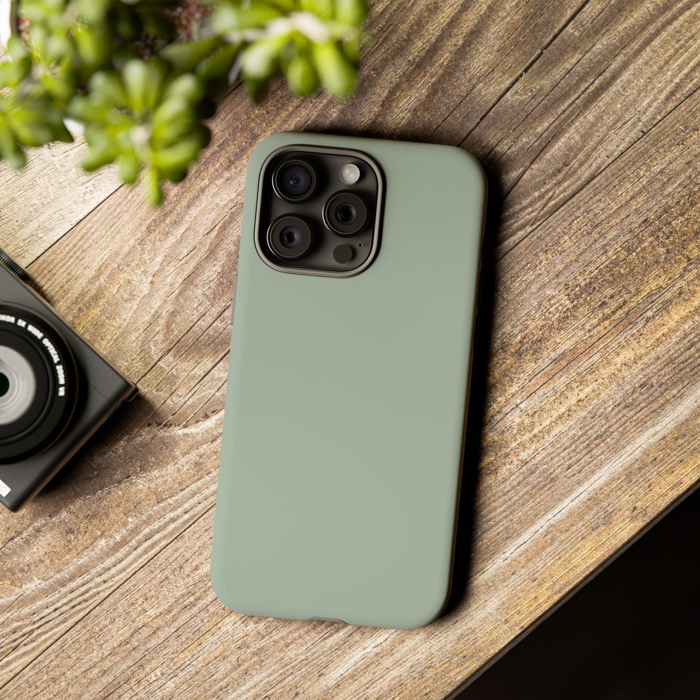 Sage Tough Cell Phone Case Matte or Glossy Protective Case iPhone Samsung