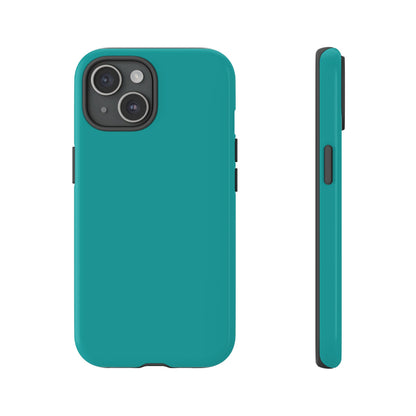 Deep Aqua Tough Cell Phone Case Matte or Glossy Protective Case iPhone Samsung