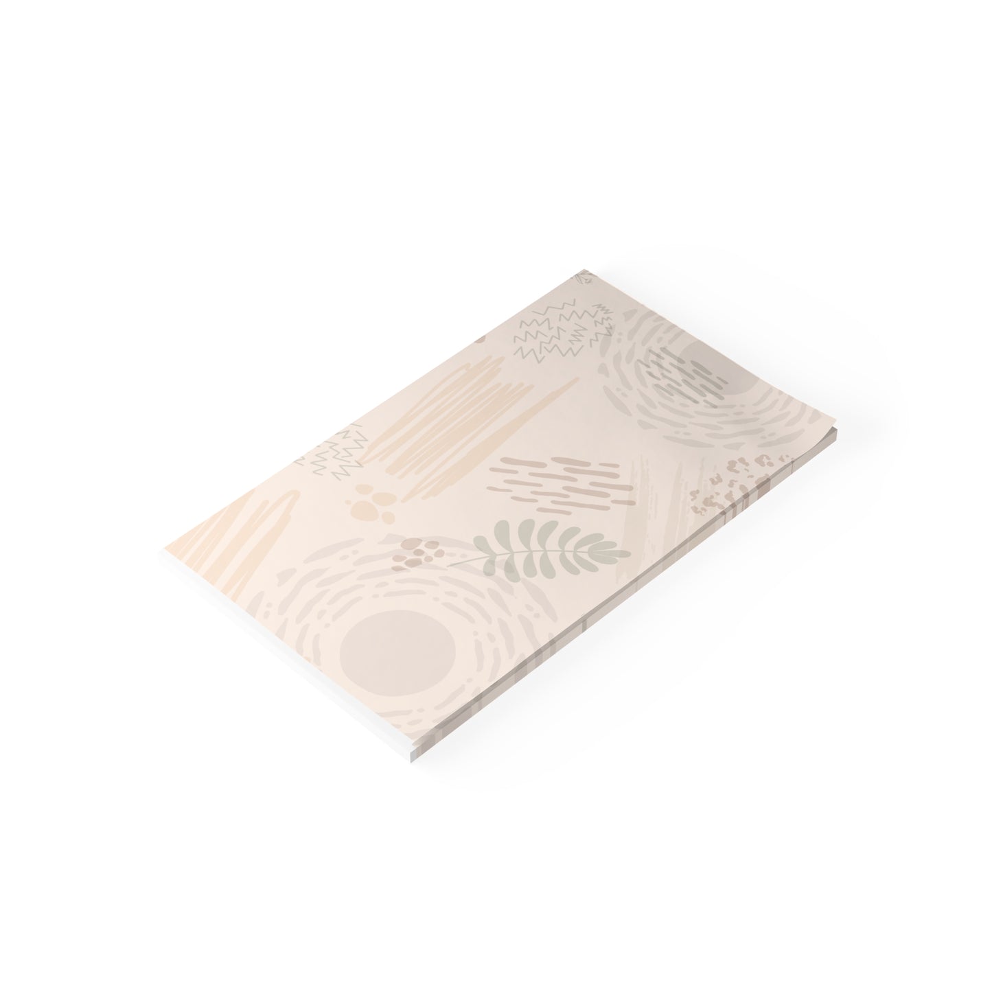 Neutral Flow Sticky Notes Abstract Neutral Post It Notes (7 Sizes)
