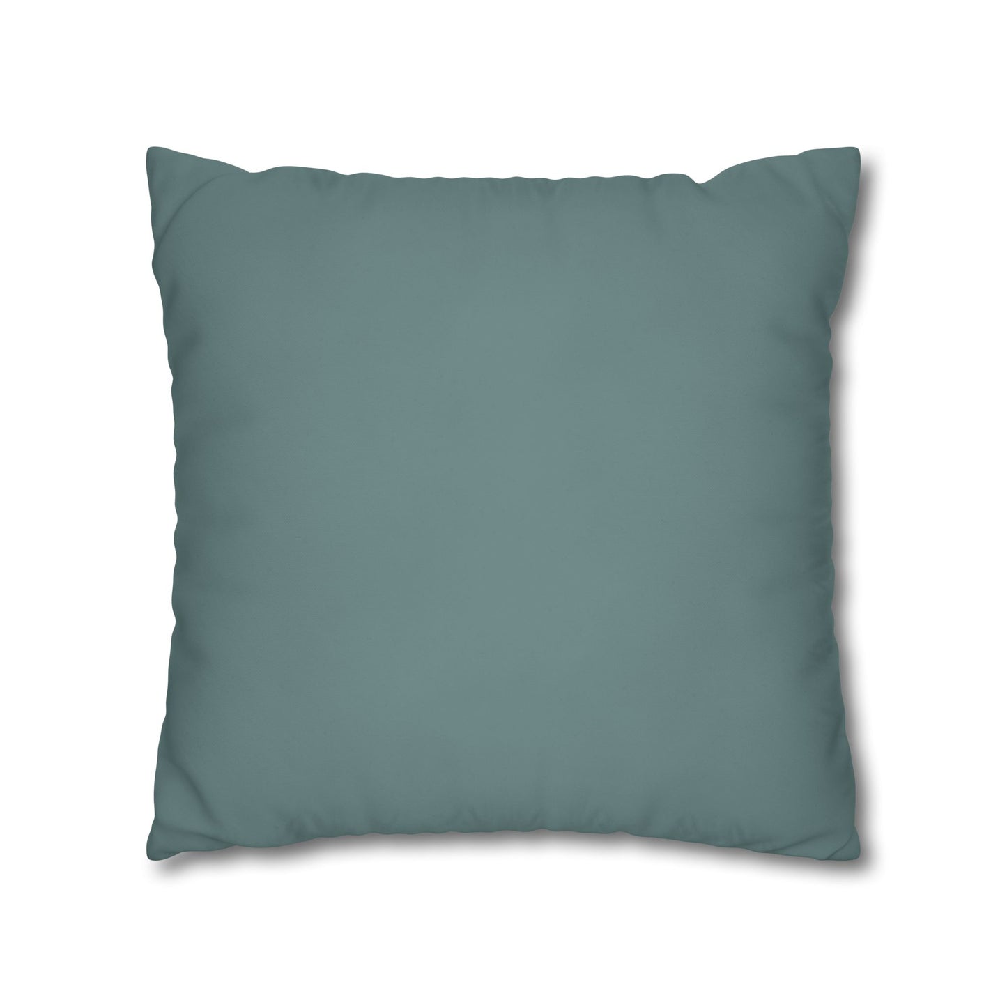 Dusty Blue Canvas Pillow Cover 20x20
