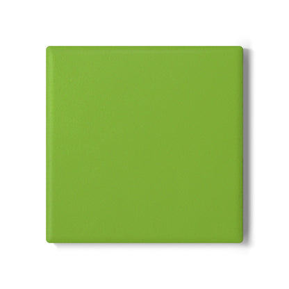Muted Lime Ceramic Coaster Round or Square | Coordinated Collection