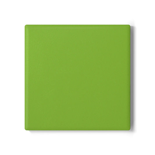 Muted Lime Ceramic Coaster Round or Square | Coordinated Collection