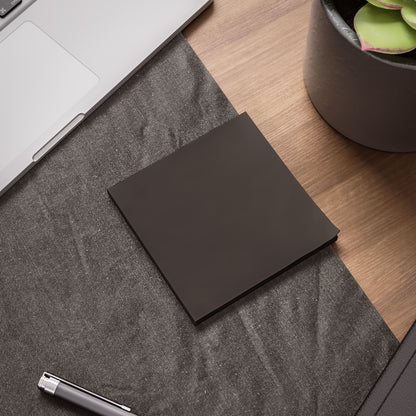 Muted Charcoal Post It Notes Coordinated Color Collection