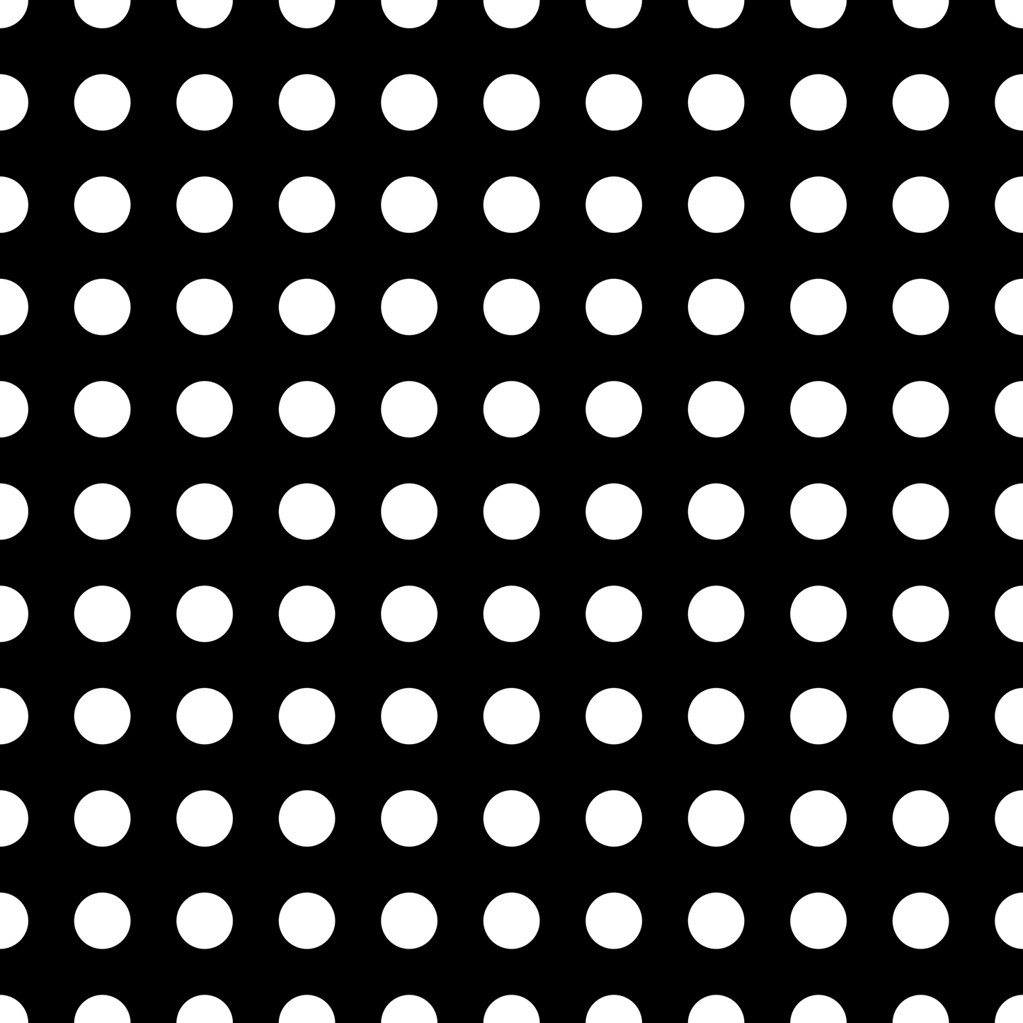 Black and White Polka Dot Seamless Pattern Classic Dot Pattern PNG 8000x8000 Repeat Tile