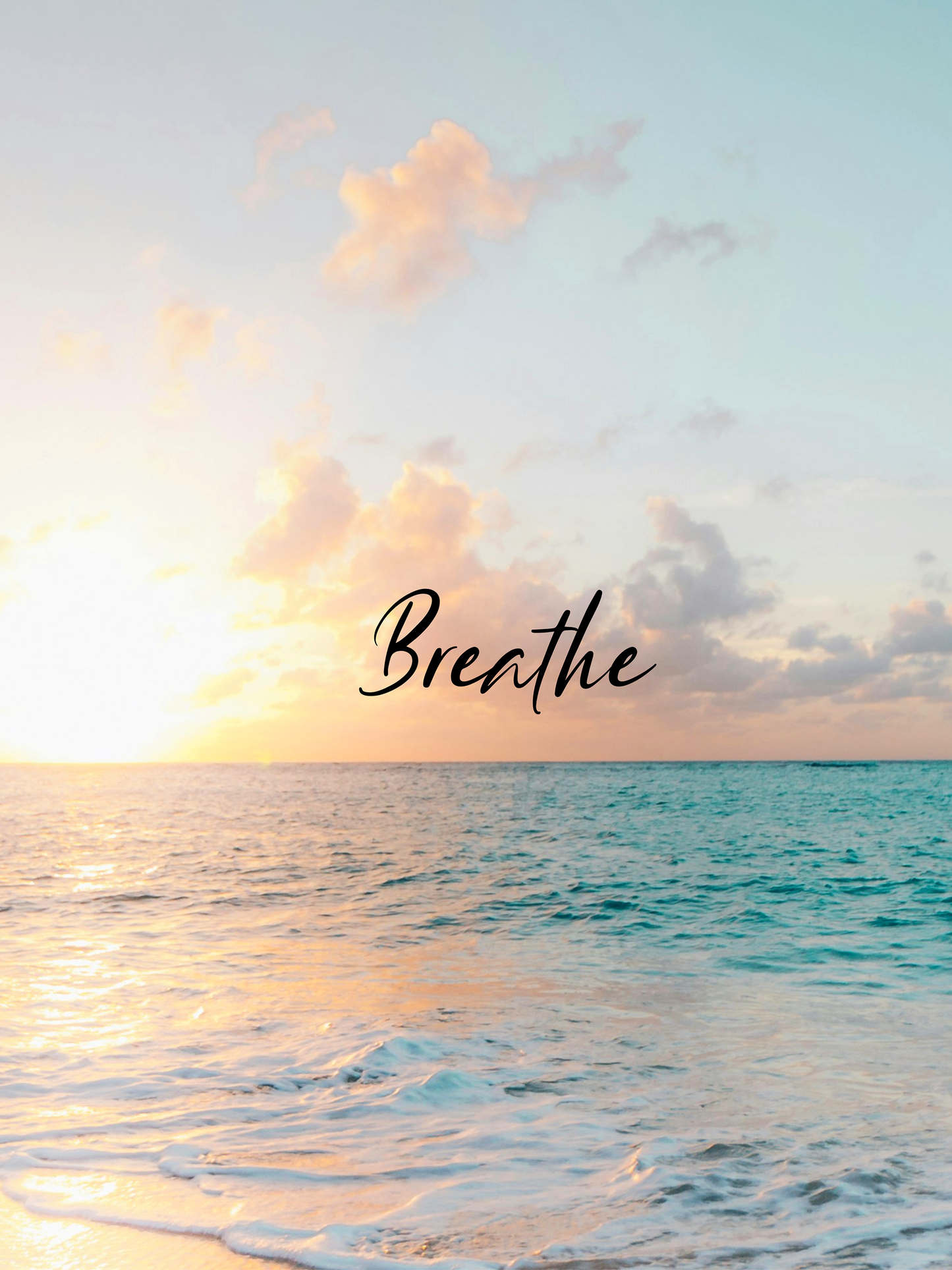 Breathe Wallpaper Set (iPhone, iPad & Desktop)