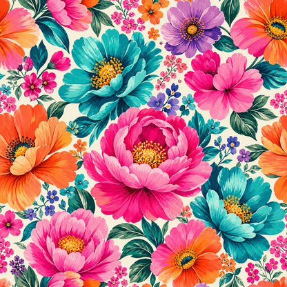 Dreamy Floral Digital Download Pattern Bundle (4 Sizes)